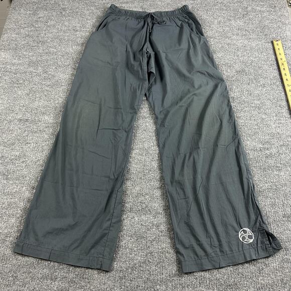 be present Pants - Be Present Pants Womens Medium Wide Leg Gray Yoga Lounge Pilates Comfort Boho